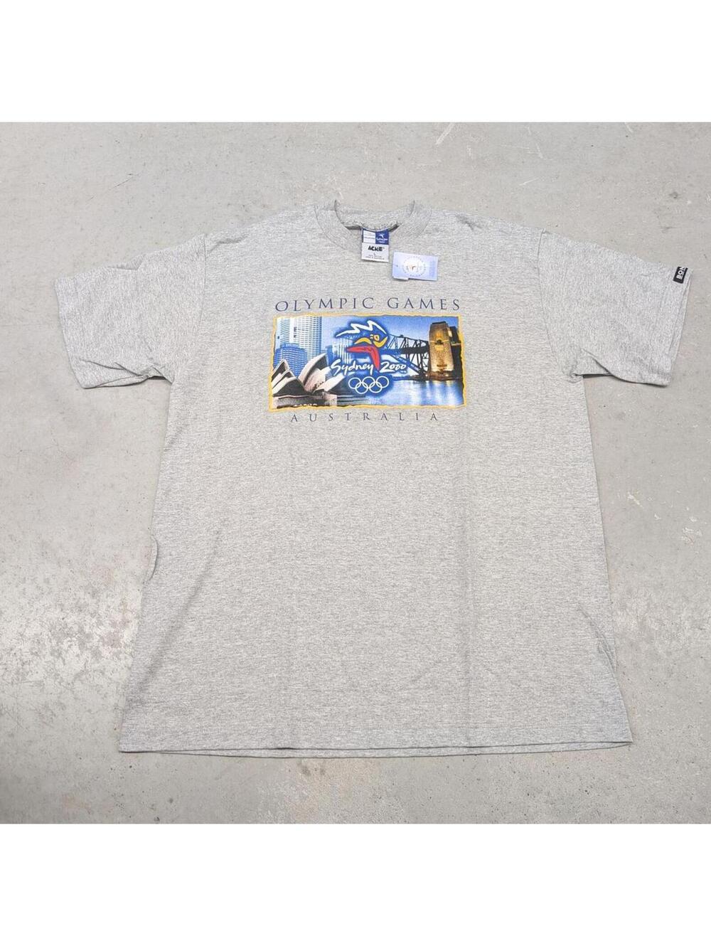 Vintage Y2K 2000 Sydney Australia Olympics Games T-shirt NWT
